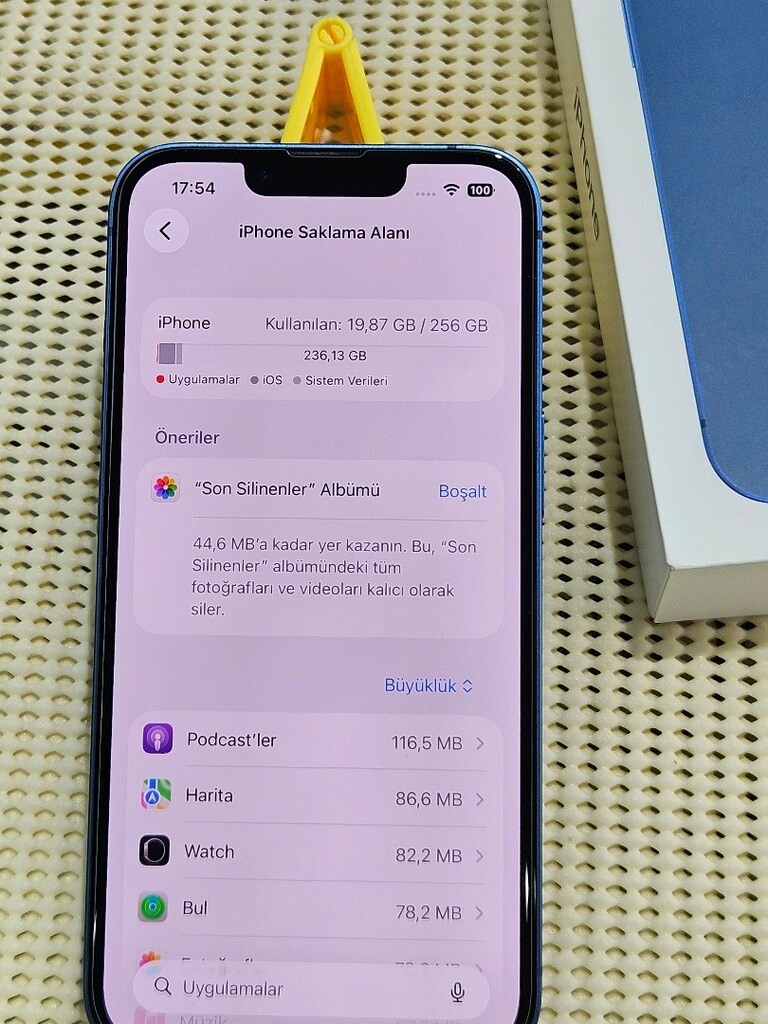 iPhone 13 Mavi 256 GB - 4