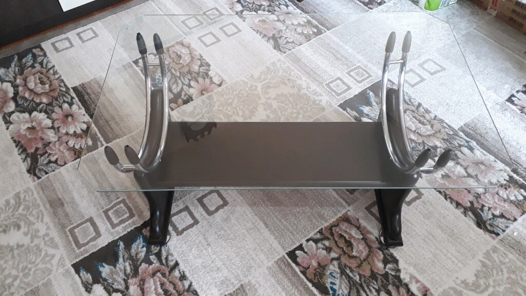 orta sehpa camli modern hiç kullanilmadi sifir ürün - 3