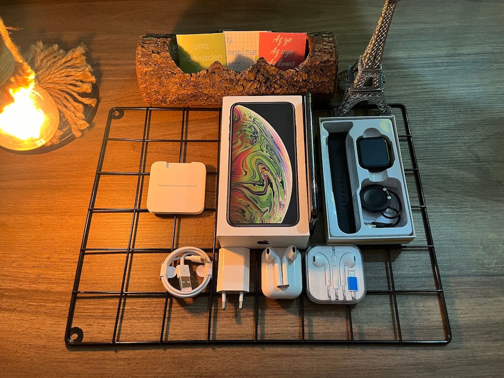 FULL AKSESUARLI 256 GB İPHONE XS MAX SPACE GRAY - 5