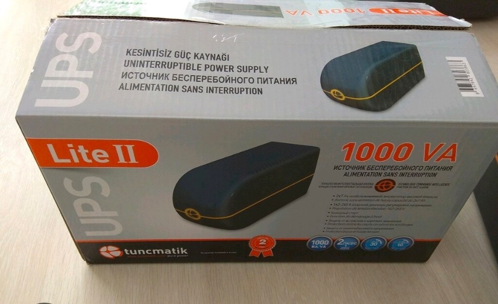 Tunçmatik Lite II TSK5208 1000VA Line Interactive UPS - 3