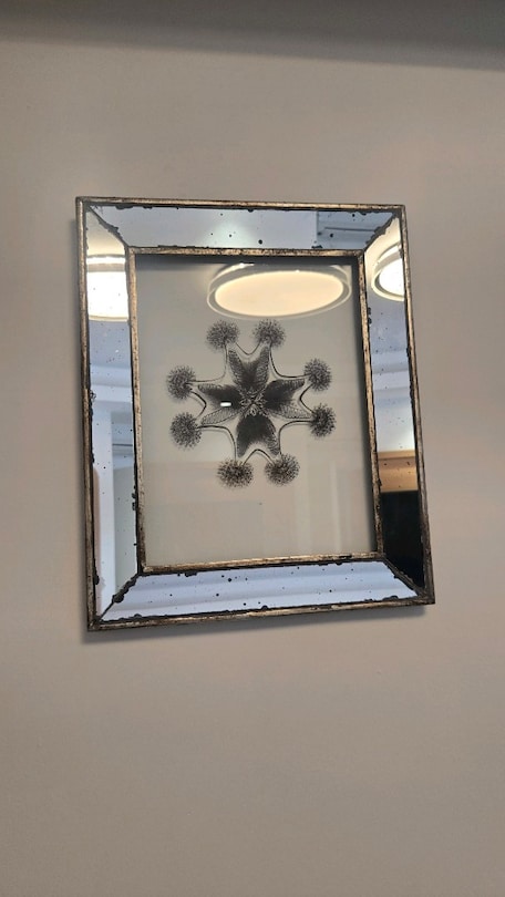 Dekoratif Cam Ve Aynalı Tablo