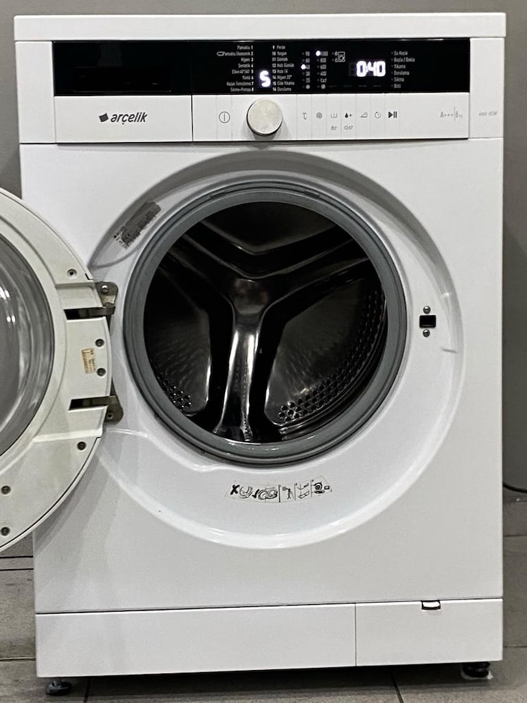 ARÇELİK 8 KG A+++ PİANO MODEL ÇAMAŞIR MAKİNESİ HEMEN TESLİM - 2