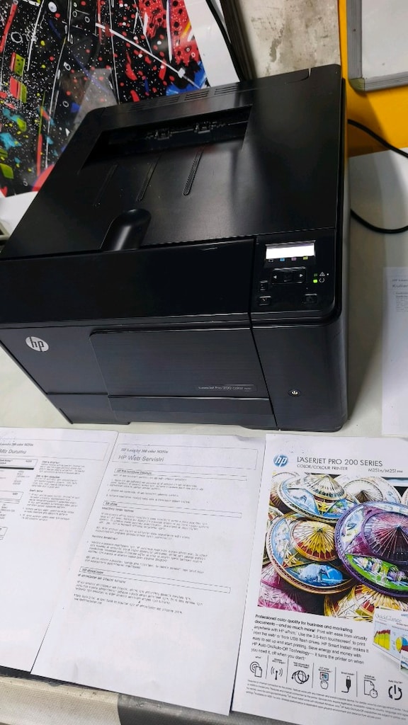 HP LaserJet Pro 200 Color M251n Renkli Lazer Yazıcı - 16