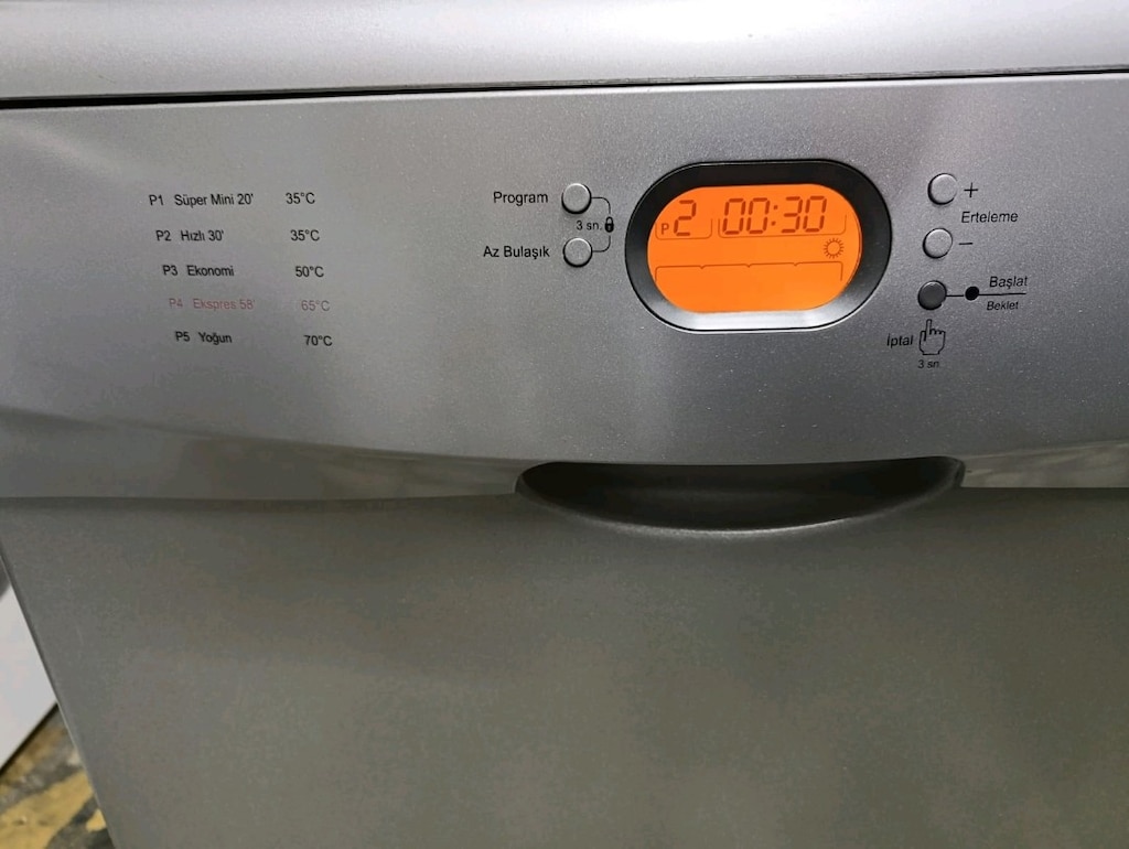 Arçelik bulaşık makinesi 5prog - 3
