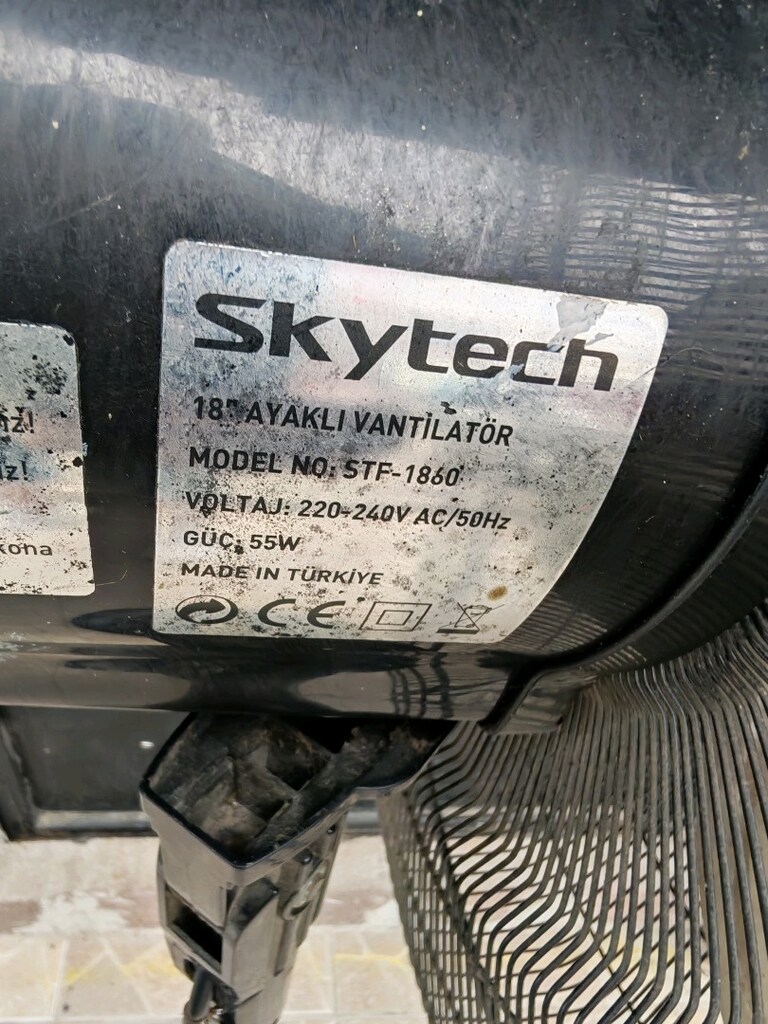Sanayi tipi çelik pervane vantilatör vantiratör fan rüzgar - 4