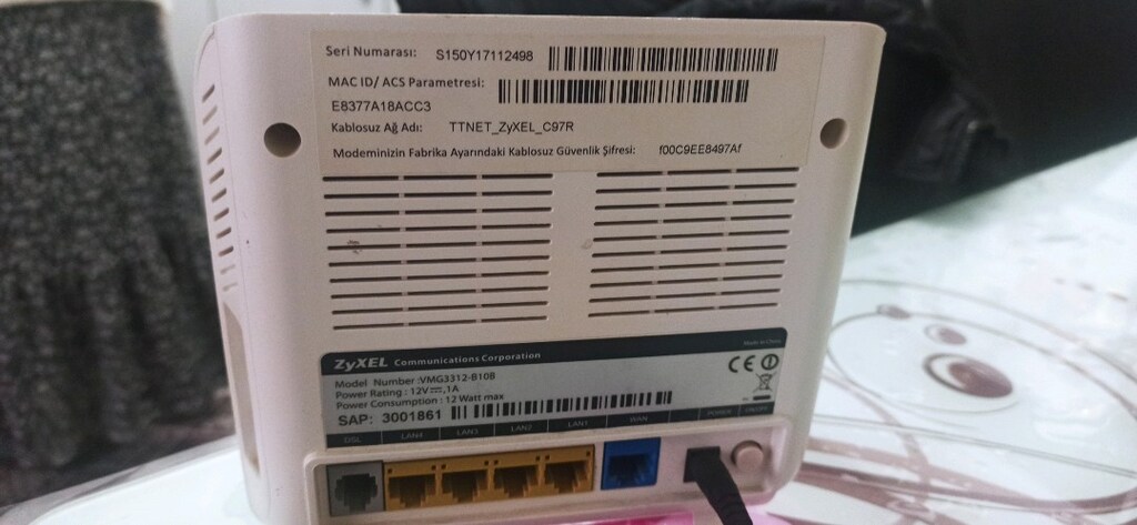 Zyxel modem sıkıntısı yok vdsl2 - 2