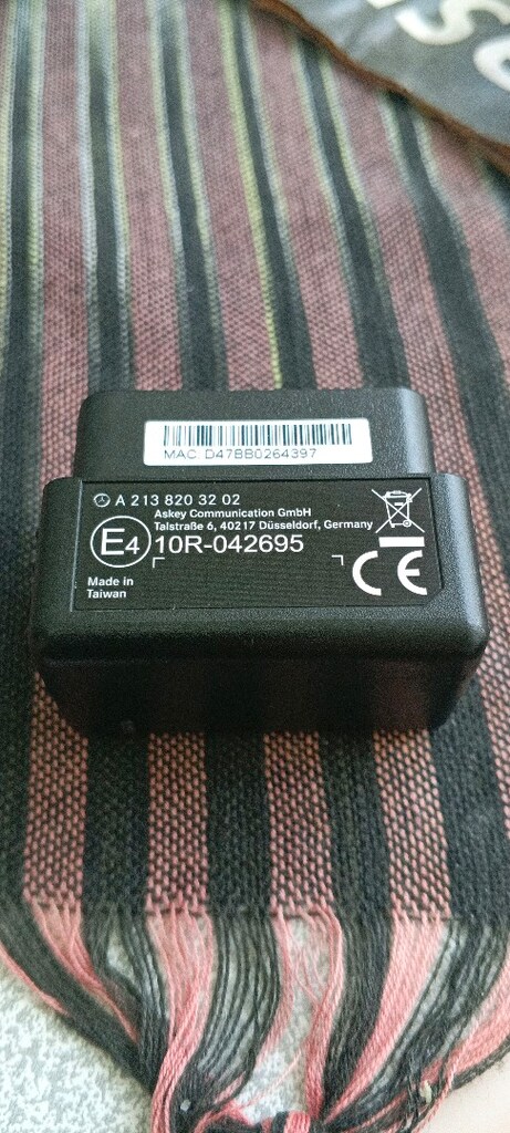 mercedes orjinal obd - 2