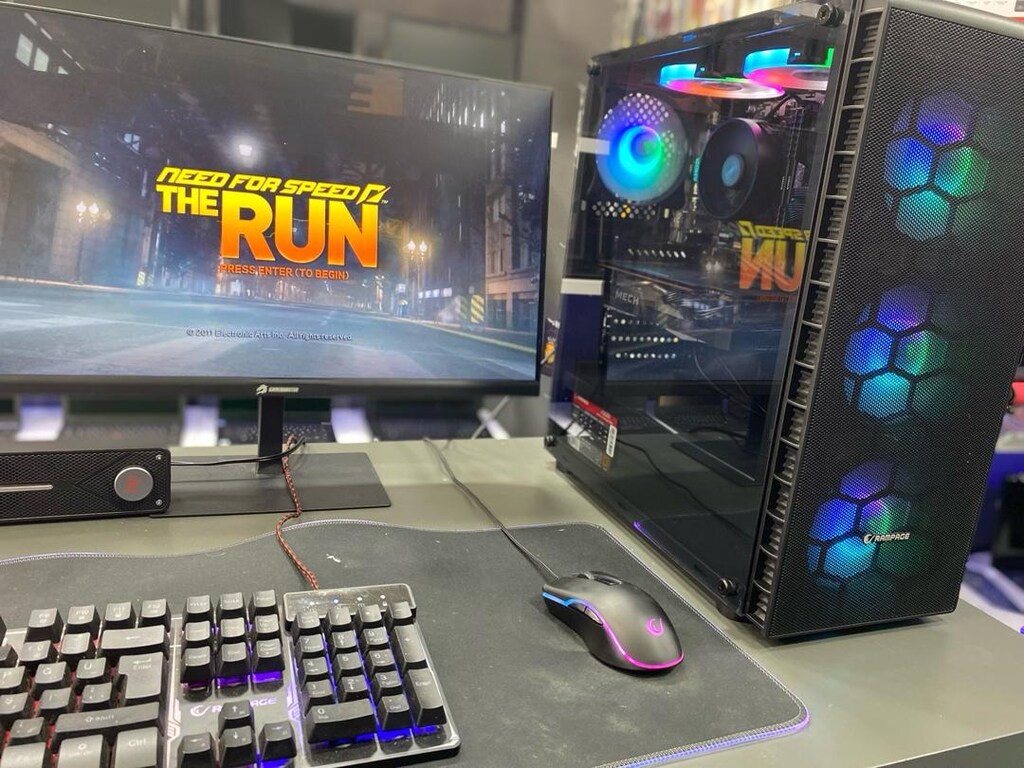 RAMPAGE Ryzen5 5600X GAMİNG KASA GAMİNG RGB SET HEDİYELİ - 9