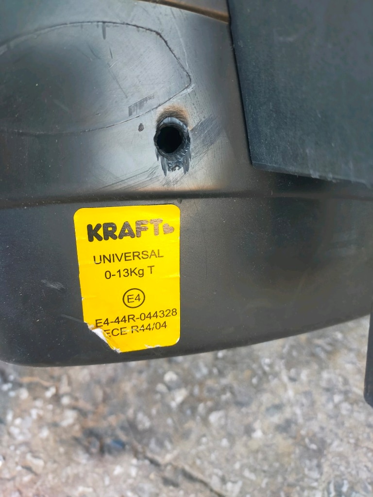 Kraft Armor çocuk oto koltuğu az kullanılmış - 5