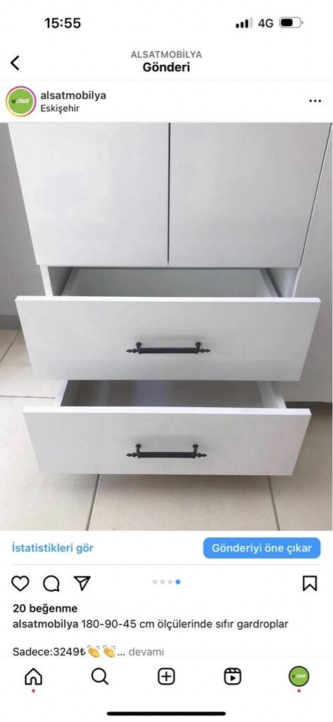 Gardrop çalışma masası genç odası - 3