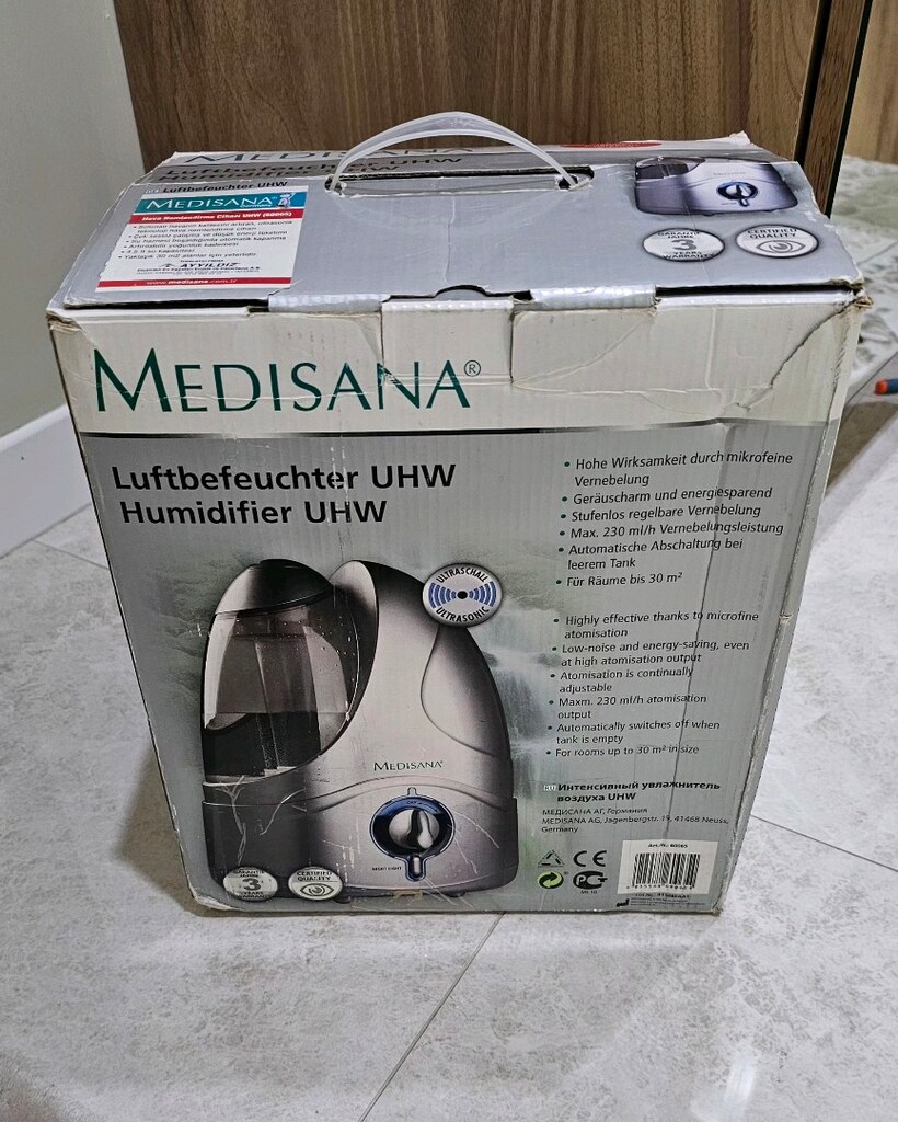 Medisana buhar ve hava nemlendirme cihazı - 5