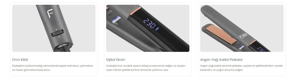 Fakir Ion Fusion Düzleştirici - 5