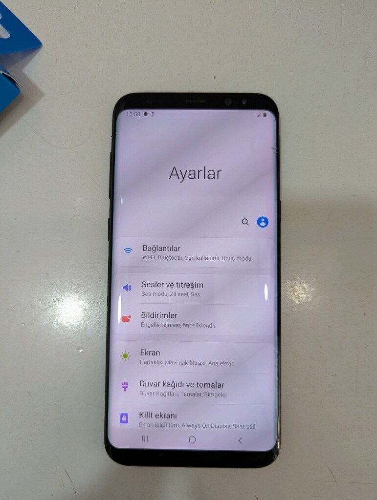 SAMSUNG S 8 PLUS 64 GB LIK PİL YENİ DEĞİŞTİ 67 WATT HIZLI ŞARJ S - 2