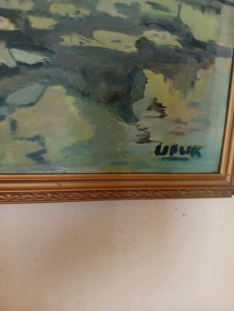 sanatçı imzalı tablo - 2