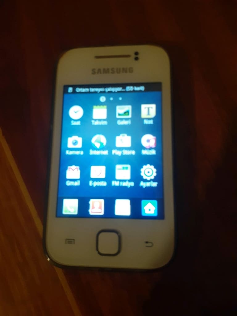 antika samsung mini 7 yil kullanilmadigi icin kapali 200 tl - 3