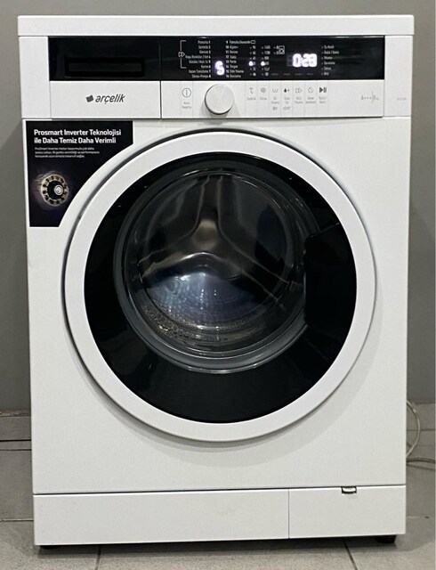 Arçelik 8 Kg 1400 Devirli İnverter A+++ Piano Serisi Çamaşır Makinesi