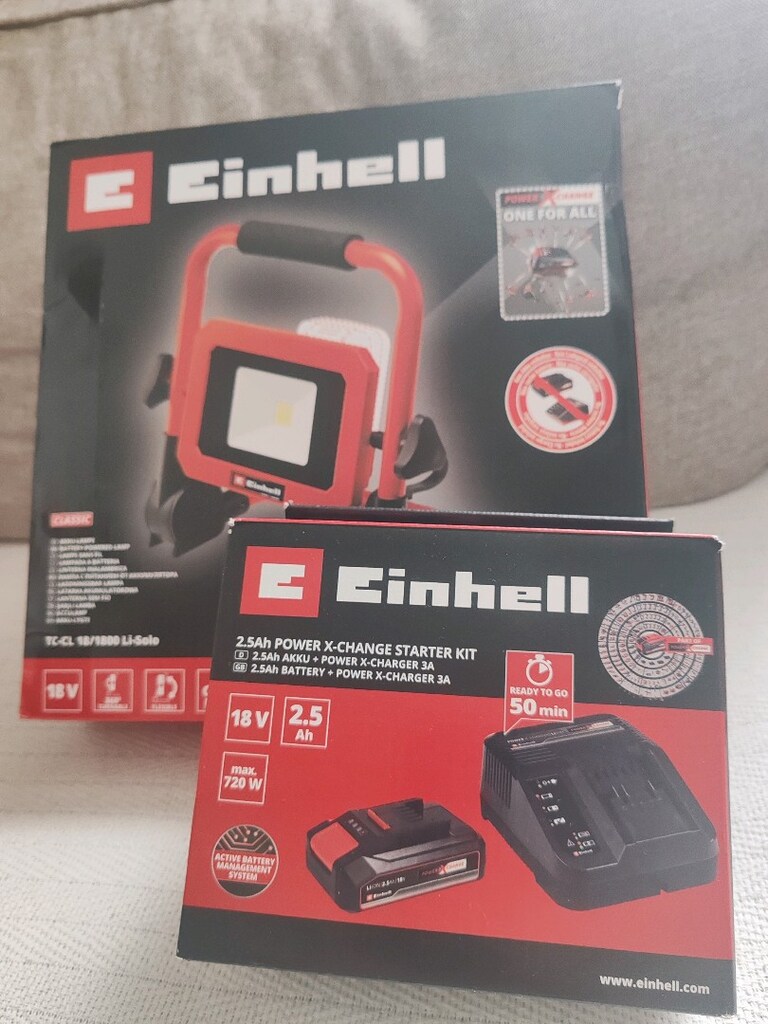 Einhell 18 Volt Şarjlı Işışdak - 7