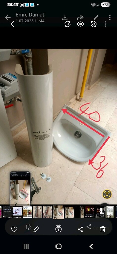 banyo TV icin lavobo - 2