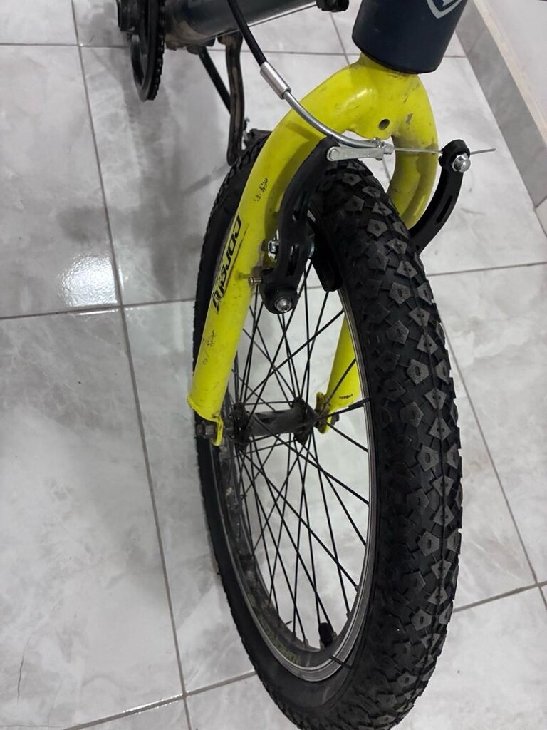 Corelli Rave Up 20" Jant 7 Vites V Fren G Mavi Sarı Erkek Çocuk Bisikl - 4