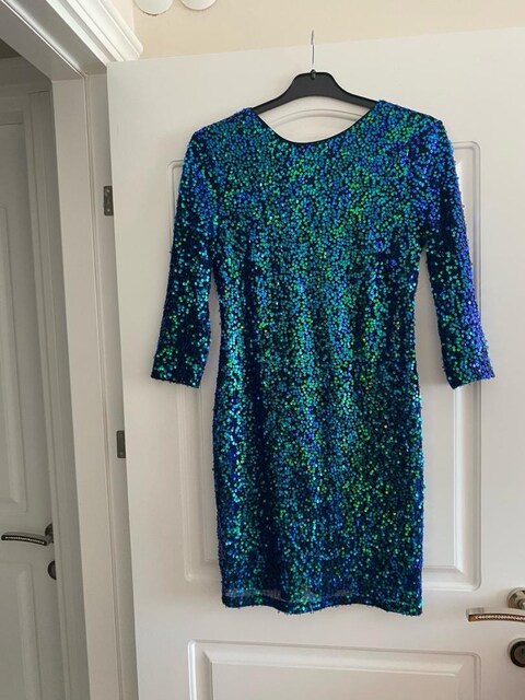 H&M marka ,M beden , Payetli elbise