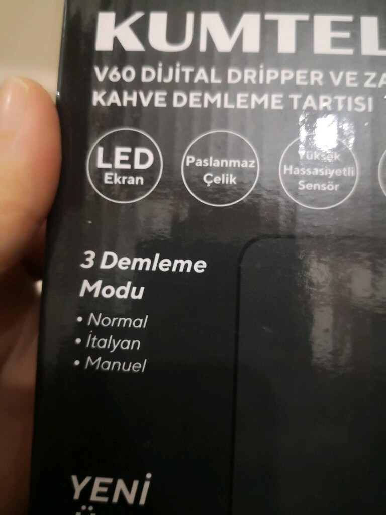 dijital dripper, kahve demleme tartısı - 9