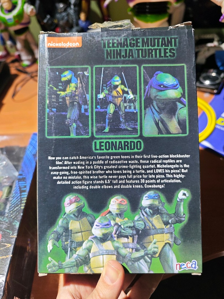 Neca TMNT Teenage Mutant Ninja Turtles Figürleri - 8