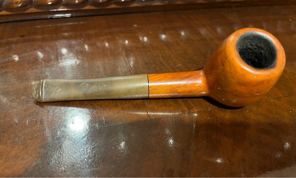 Vintage Spitfire by Lorenzo - Capua - İtalya Briar Pipo - 35/40 Yıllık - 6