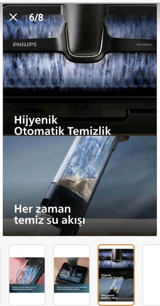 philips aqua trio ıslak kuru - 4