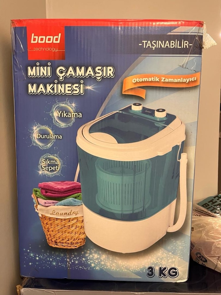 BOOD MİNİ ÇAMAŞIR MAKİNESİ - 7