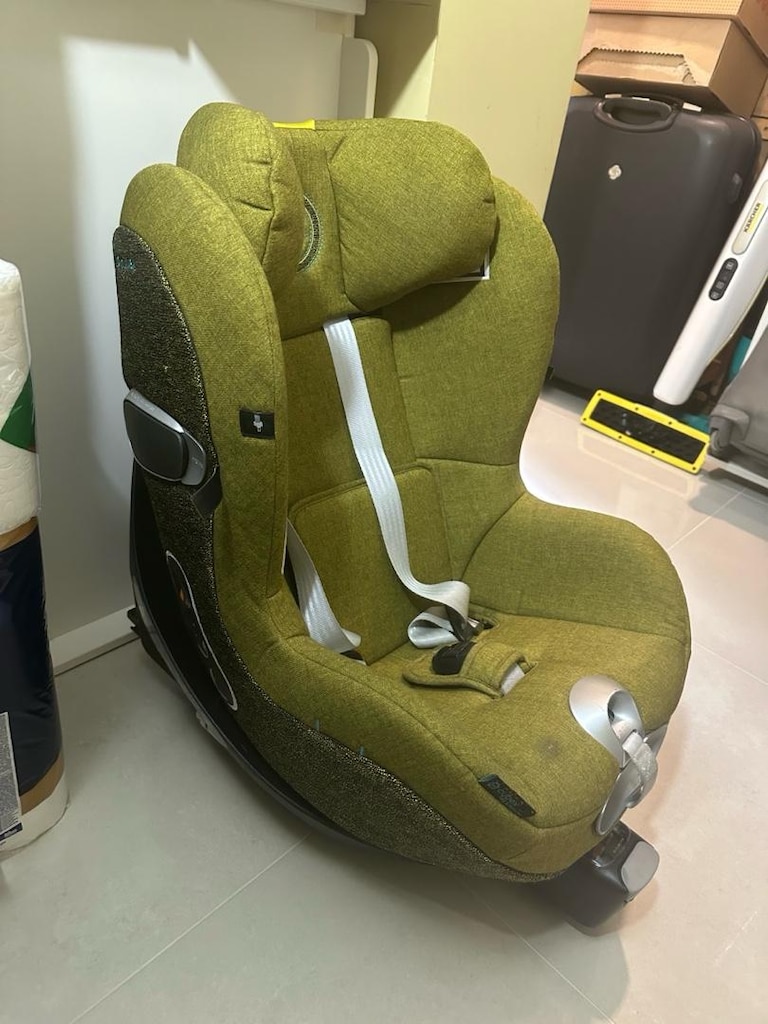 Cybex Sirona Z i-size plus bazalı - sarı yeşil - 3