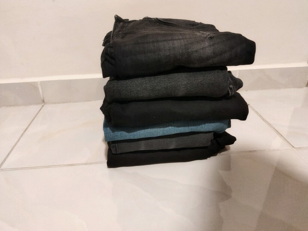 PANTOLON 7,ADET FİYATI YIRTIK LEKE YOK TEMİZ 30/31 BEDEN 175 ,BOYA UYG - 5