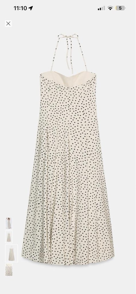 Zara yeni sezon puantiyeli elbise - 6