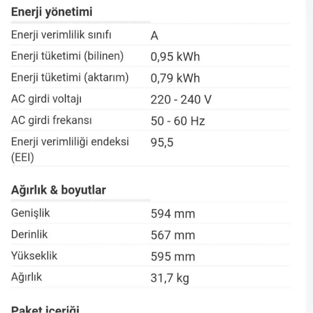 Arçelik Ankastra fırın - 2