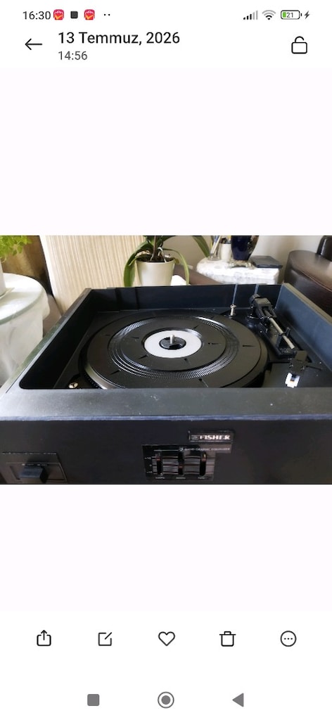 PLAKCALAR STEREO YARİ OTAMATİK EKOLAYZERLİ AUXLU TEMİZ FAAL HOPORLORSZ - 8