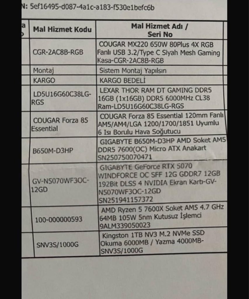hatasız masaüstü oyuncu bılgısayarı 15 ay garantili herseyı aktıf - 3