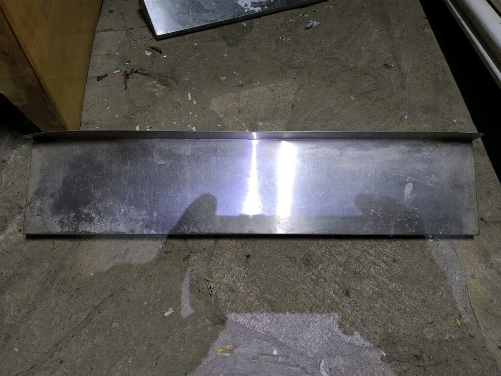 paslannaz duvar rafı bardak rafı paslanmaz 170x15cm satış rafı krom - 2