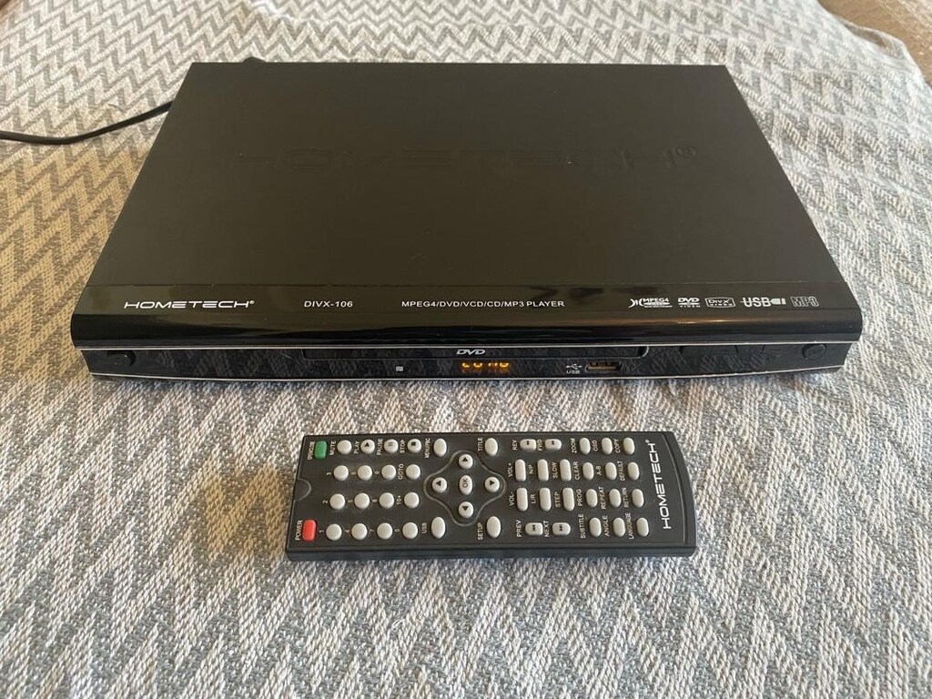 Hometech DIVX-106 DVD Player USB Girişli Kumandalı Sorunsuz - 5