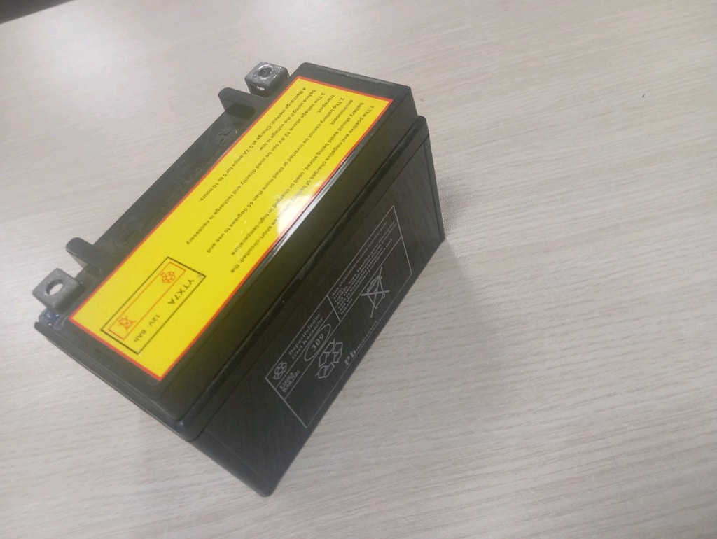 12 volt 6 AMPER YATAY MOTOR AKÜSÜ - 3