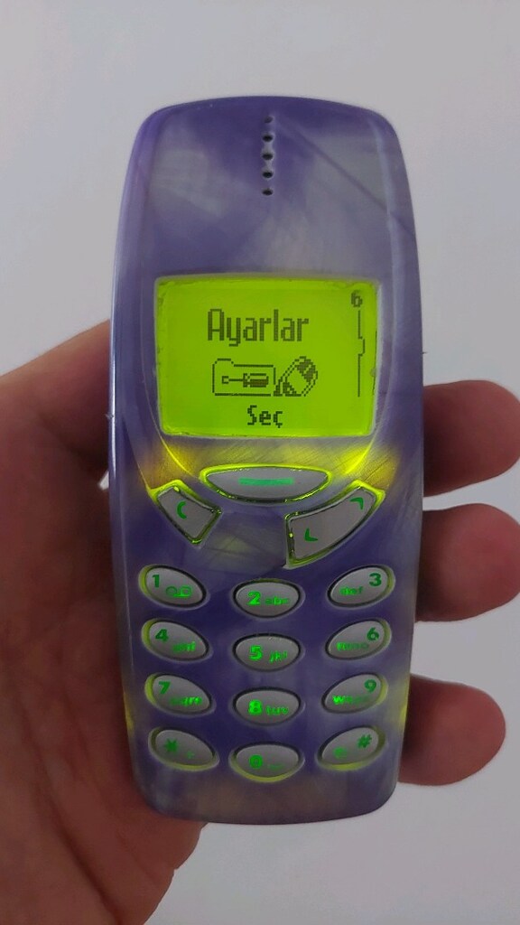 NOKİA 3310 ÖZEL KAPAKLI TELEFON - 4
