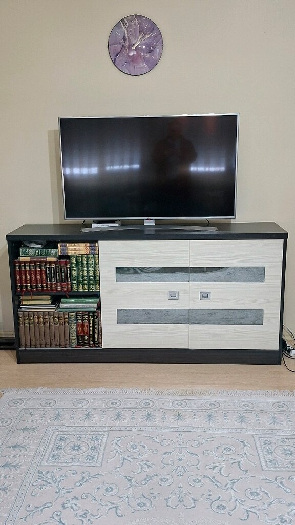 Kitaplık Konsol Tv Sehpası - 2