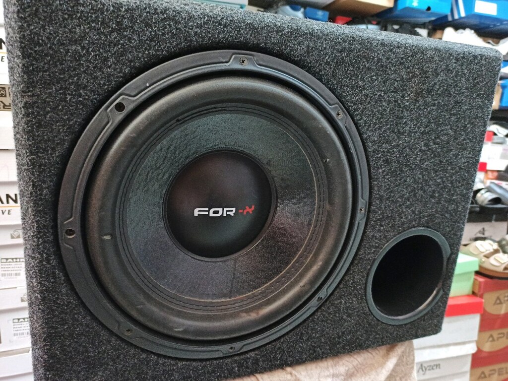 Forx sıfır ayarında 30cm 250rms kutu bas - 2
