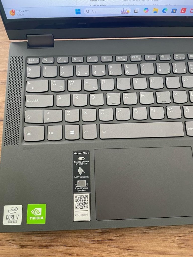 LENOVO İDEAPAD DOKUNMATİK EKRANLI i7- 8Gb Ram -512 SSD Laptop - 11