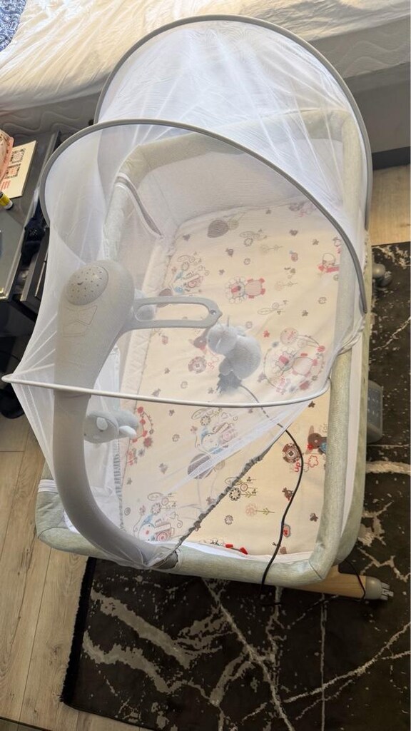 sıfır elektrikli prego salanan beşik - 2