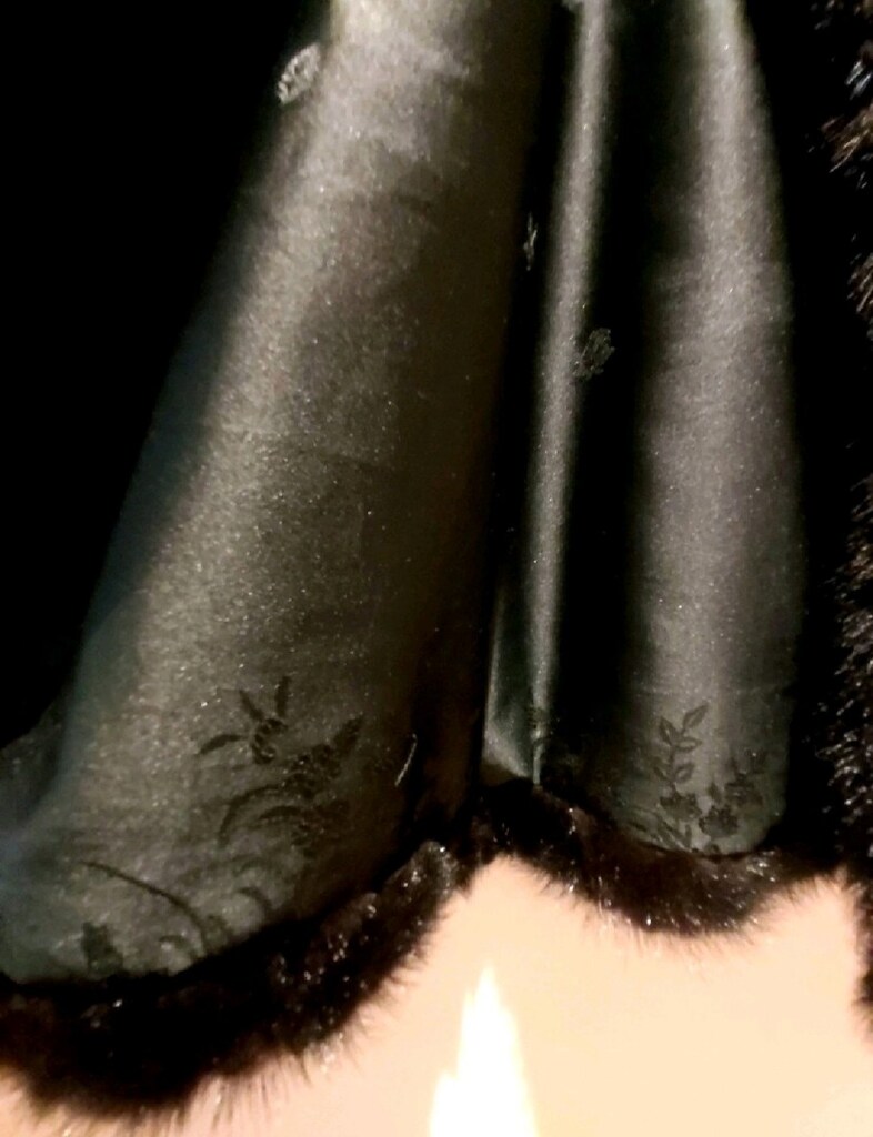 MODERN DESIGN FASHION BLACK VİZON PRIVATE LUXURY WOMEN FUR - 5