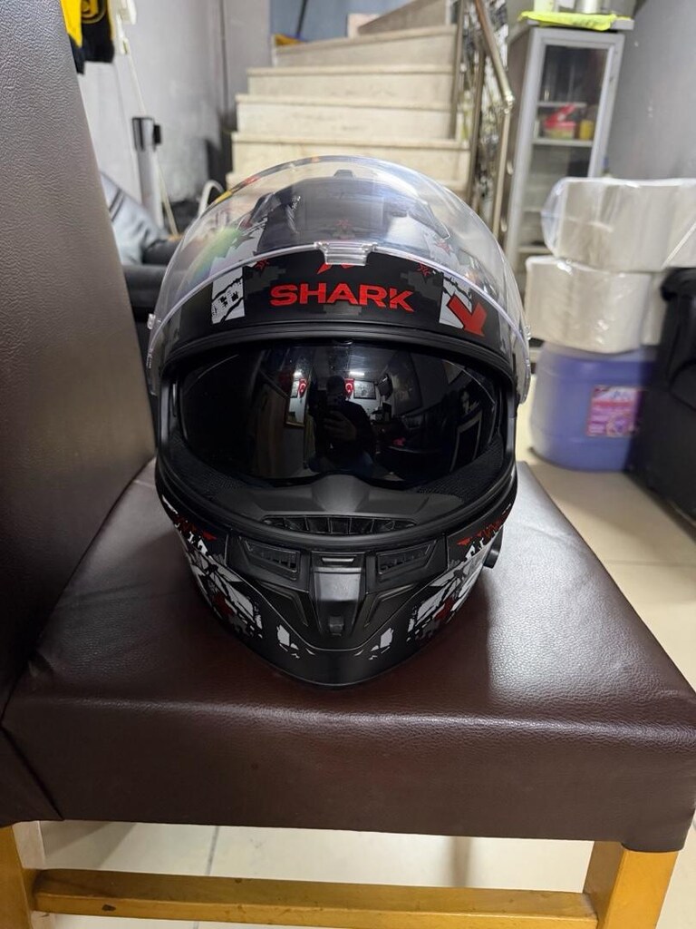 Shark Motorsiklet Kaskı - 5