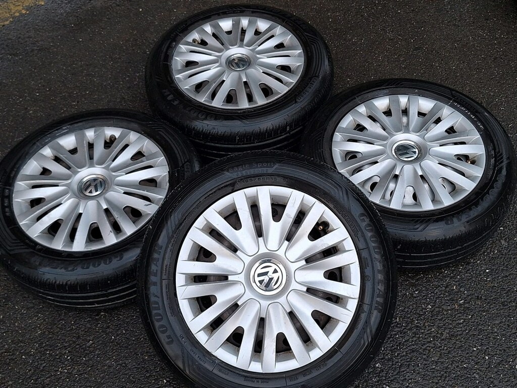 195 65 15 ORJİNAL TOYOTA TENEKE JANT LASTİK TAKIMI TOYOTA FULANS MEGAN - 2