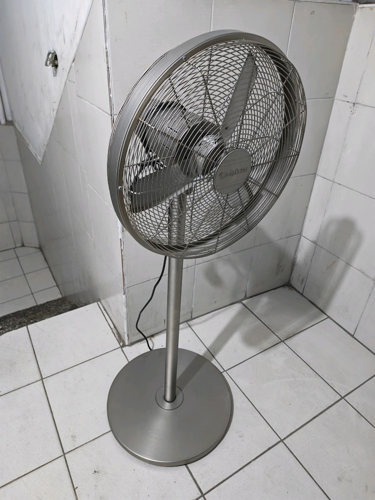 Vantilatör Sanayi tipi çelik pervane Led ışıklı Vantiratör fan - 4