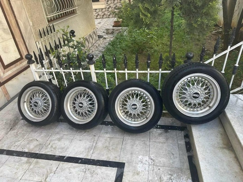 BBS RS 2 ÇELİKJANT lastik1.adt 1.Adt Michelin petlas 215.55.16 - 5