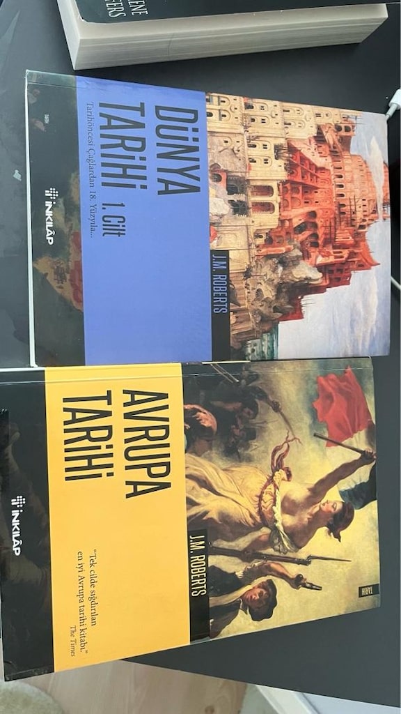 Dünya tarihi ve avrupa tarihi kitap