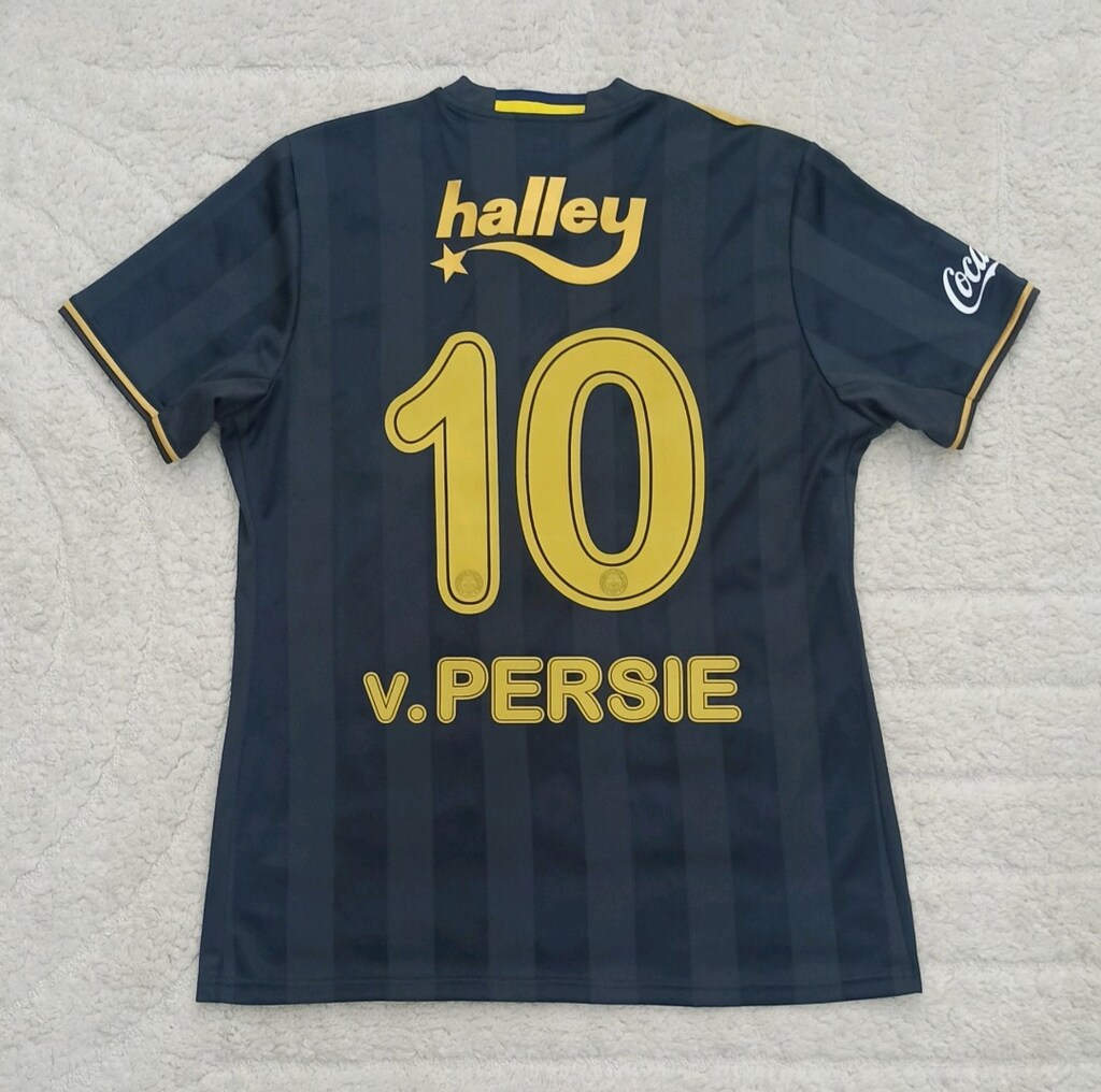 2016-2017 Robin Van Persie Orijinal Fenerbahçe Deplasman Forma Adidas - 2